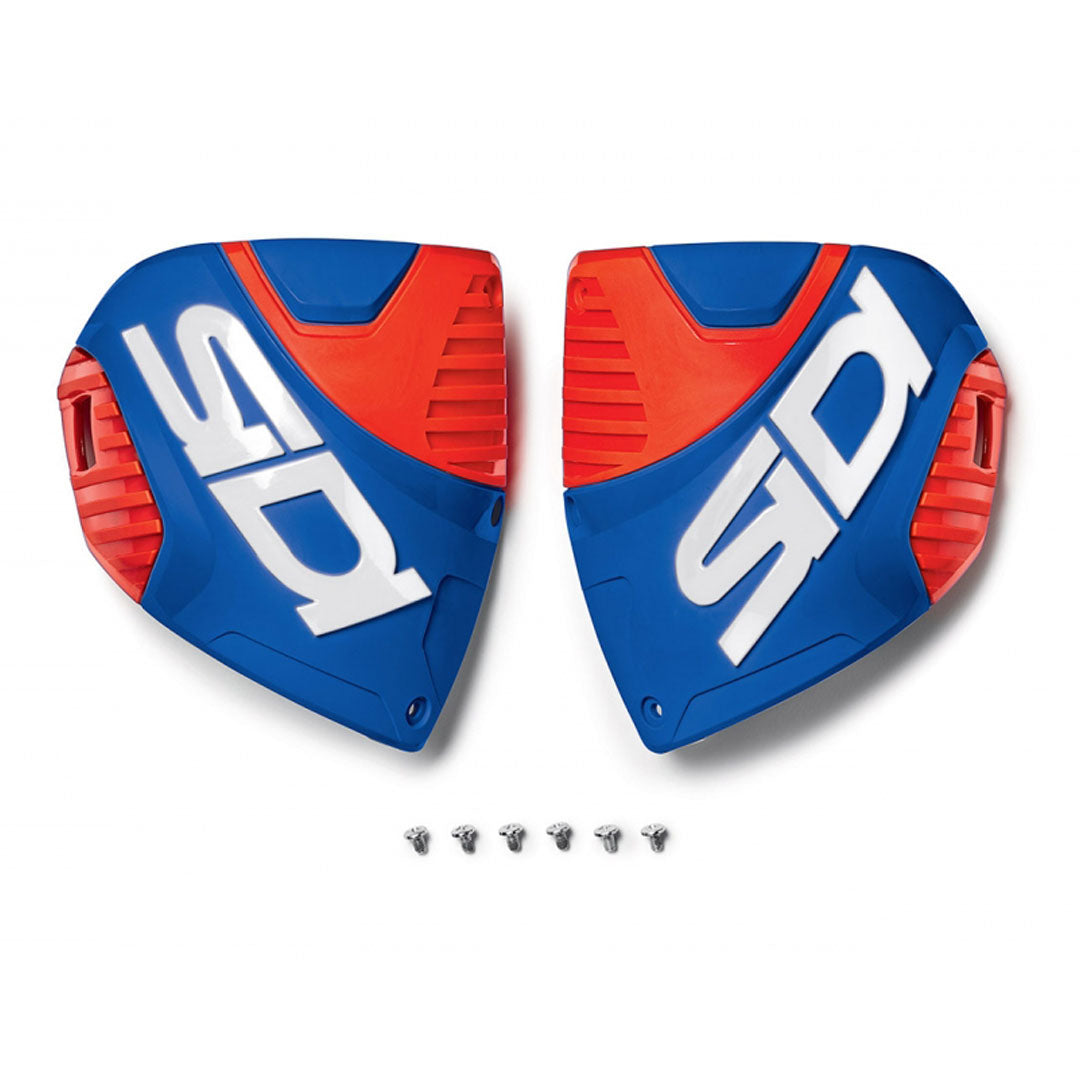 Sidi Crossfire 3 Shin Plate Blue / Red Flo