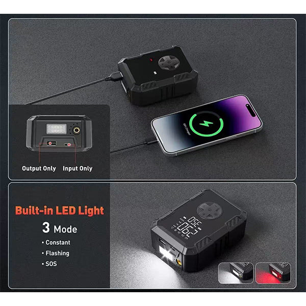 Rokit Up Tyre Inflator - 4000mAh