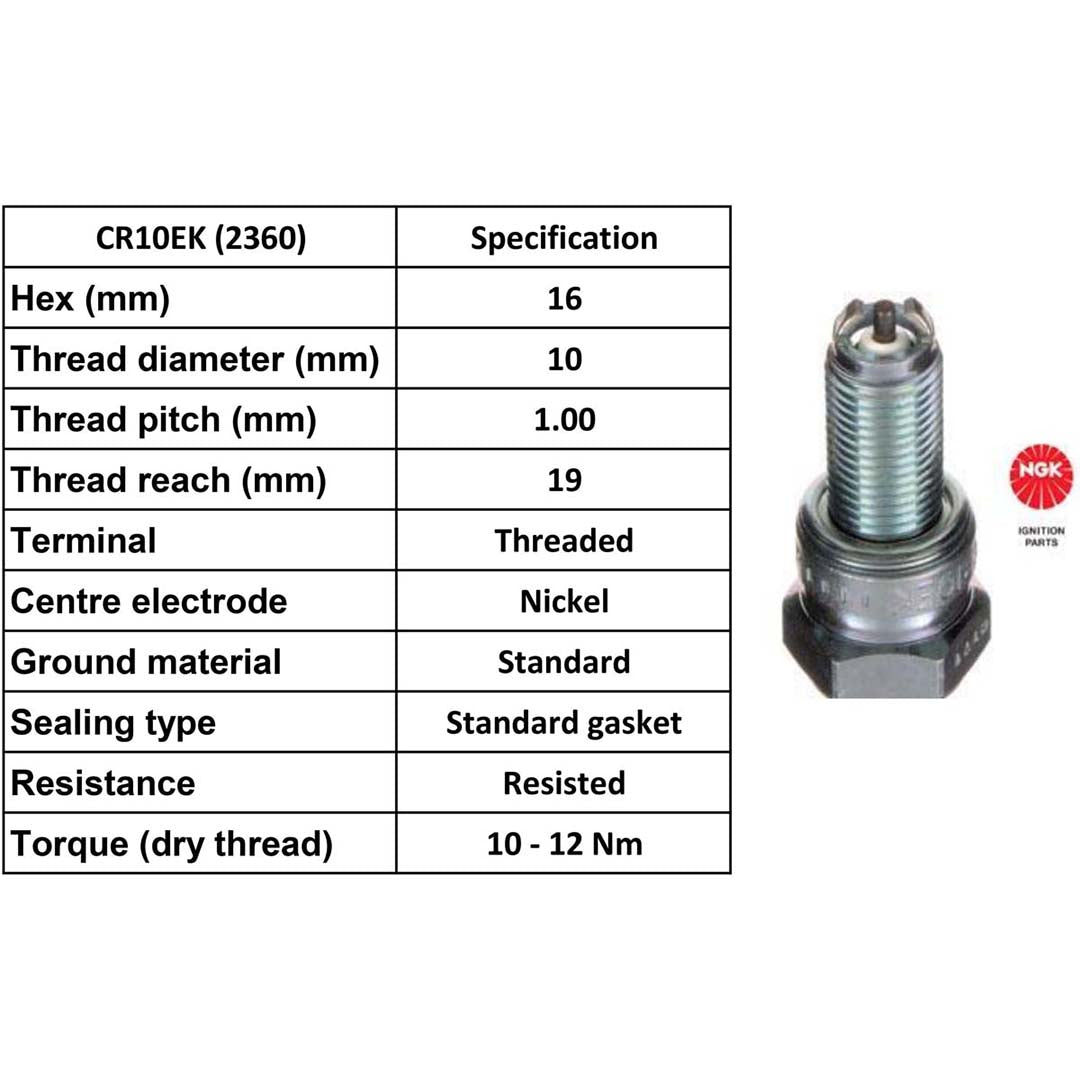Ngk Spark Plug Cr10 Ek