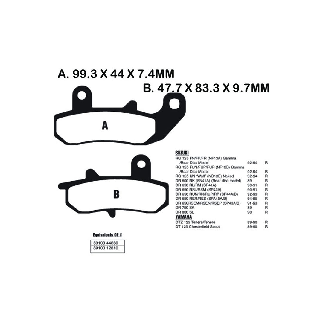 EBC Brake Pads FA157R