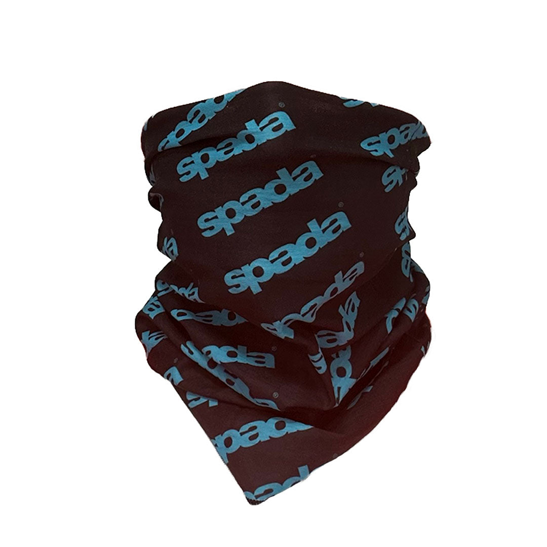 Spada Neckwarmer With Logo Black / Blue