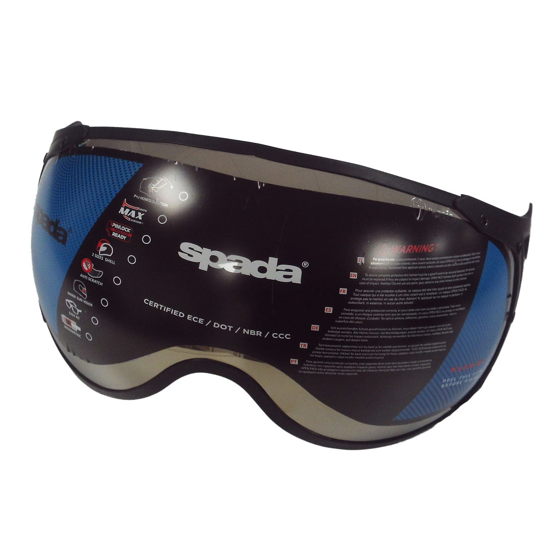 Spada Hellion Silver Goggle Visor