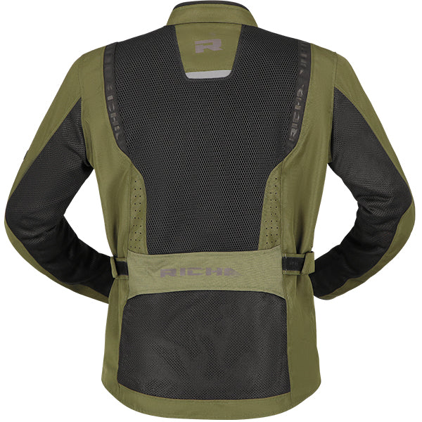 Richa Monaco Mesh Waterproof Jacket Green