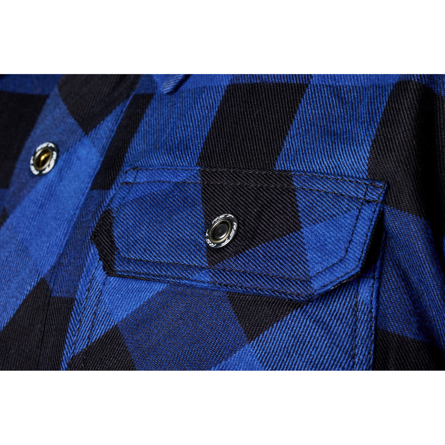 RST x Kevlar Lumberjack CE Mens Textile Shirt - Blue Check