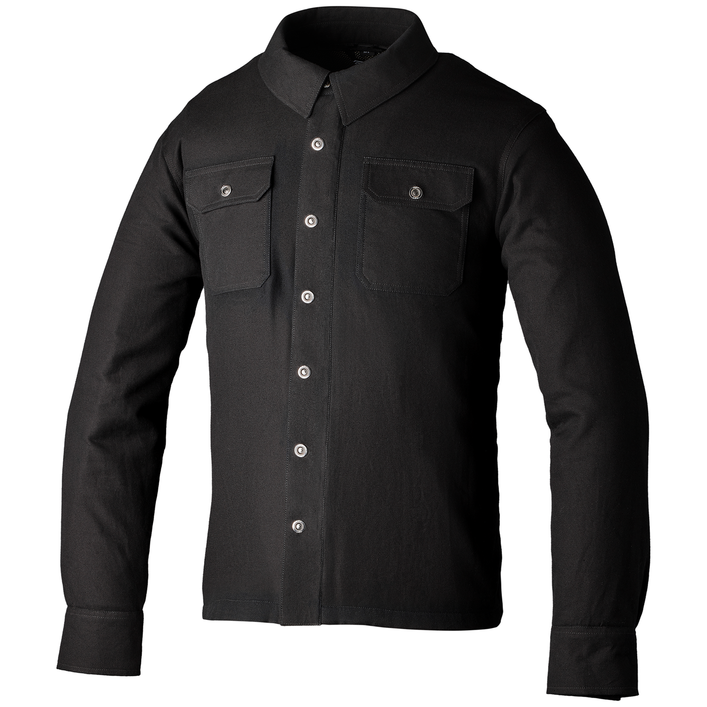 Lumberjack CE Mens Textile Shirt - Plain Black