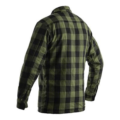 RST x Kevlar Lumberjack CE Mens Textile Shirt - Green Check