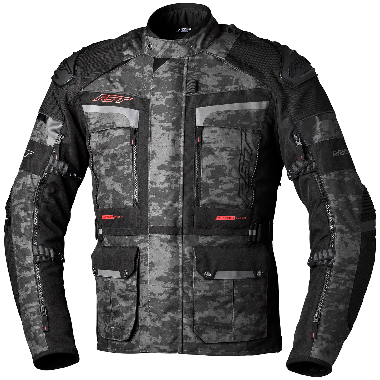 RST Pro Series Adventure-X CE Mens Textile Jacket - Grey Camo