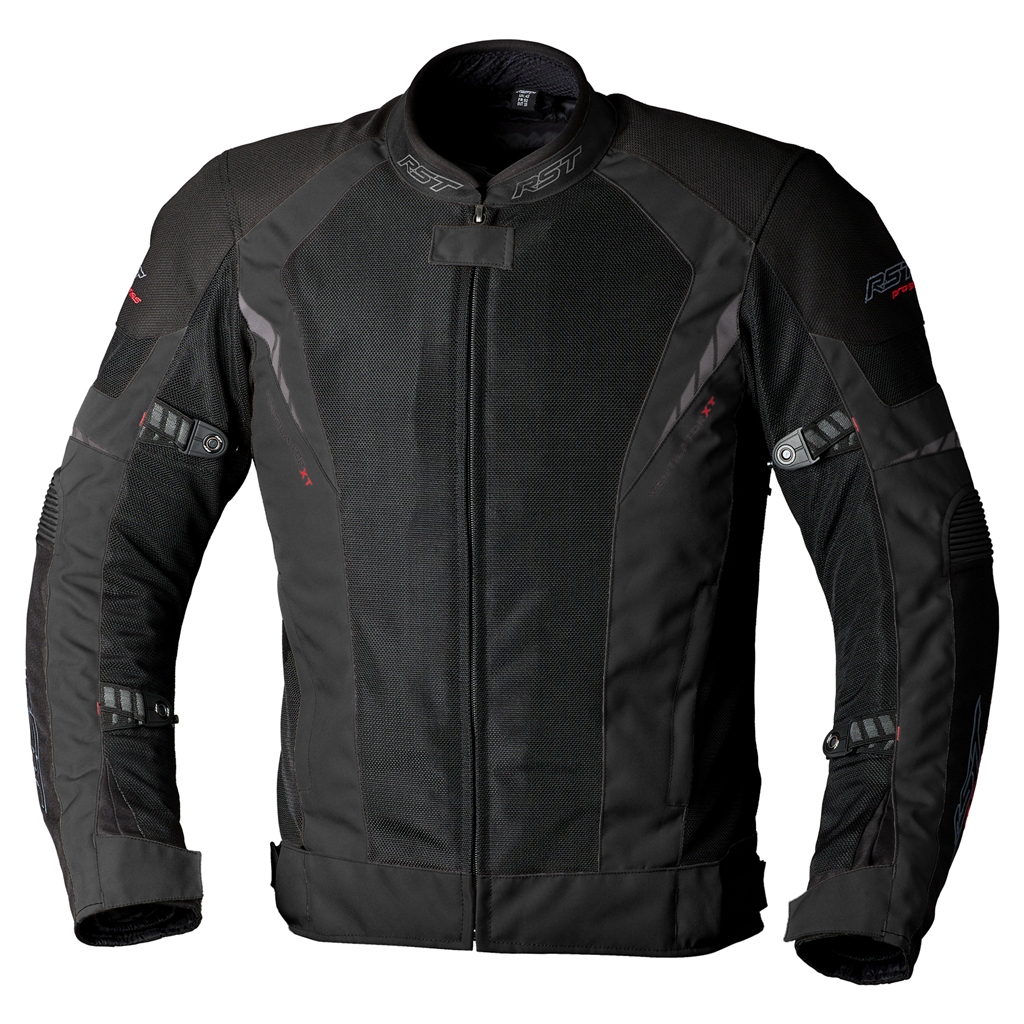 RST Pro Series Ventilator XT CE Mens Textile Jacket - Black / Black