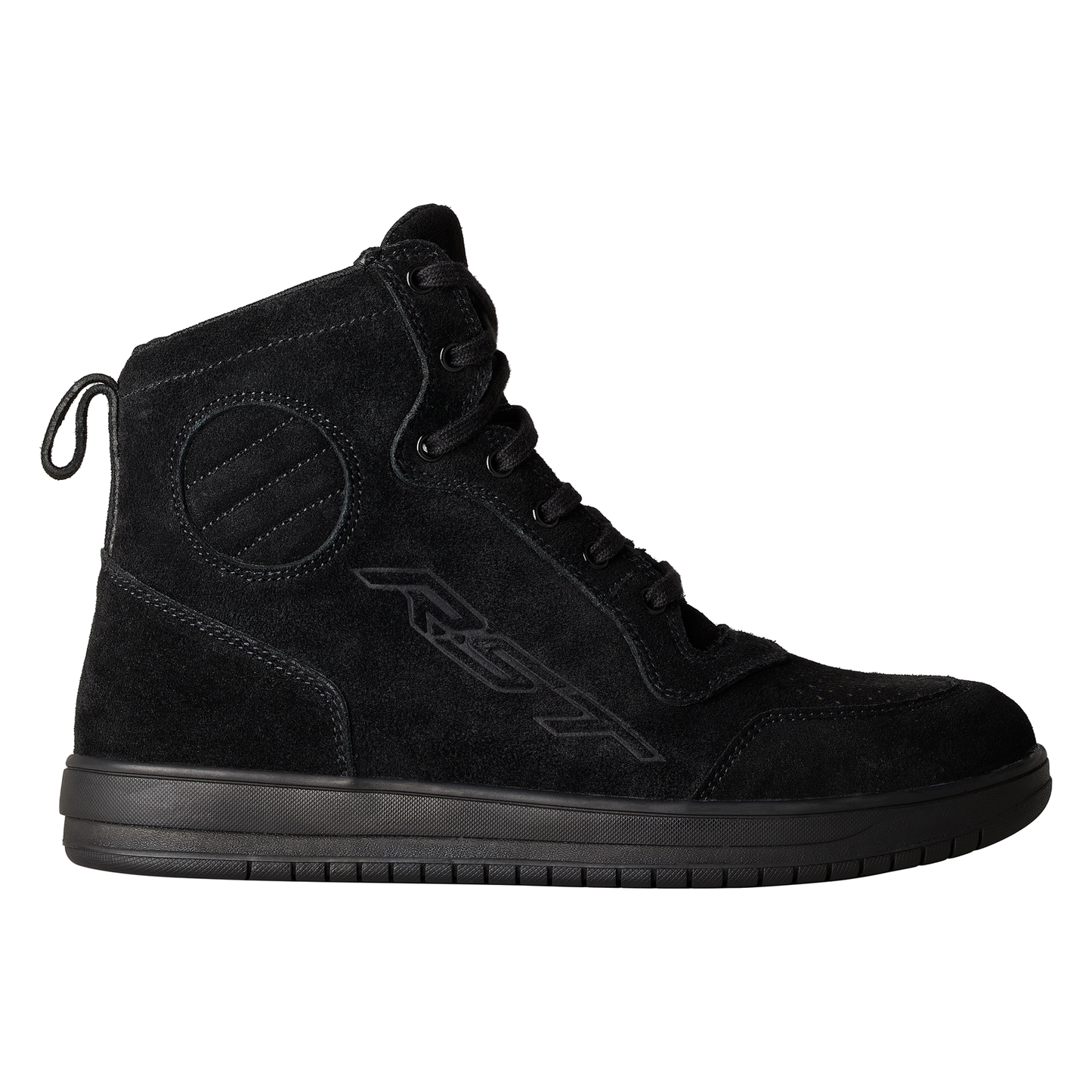 RST Ladies HiTop Moto Sneaker CE Boot - Black Suede