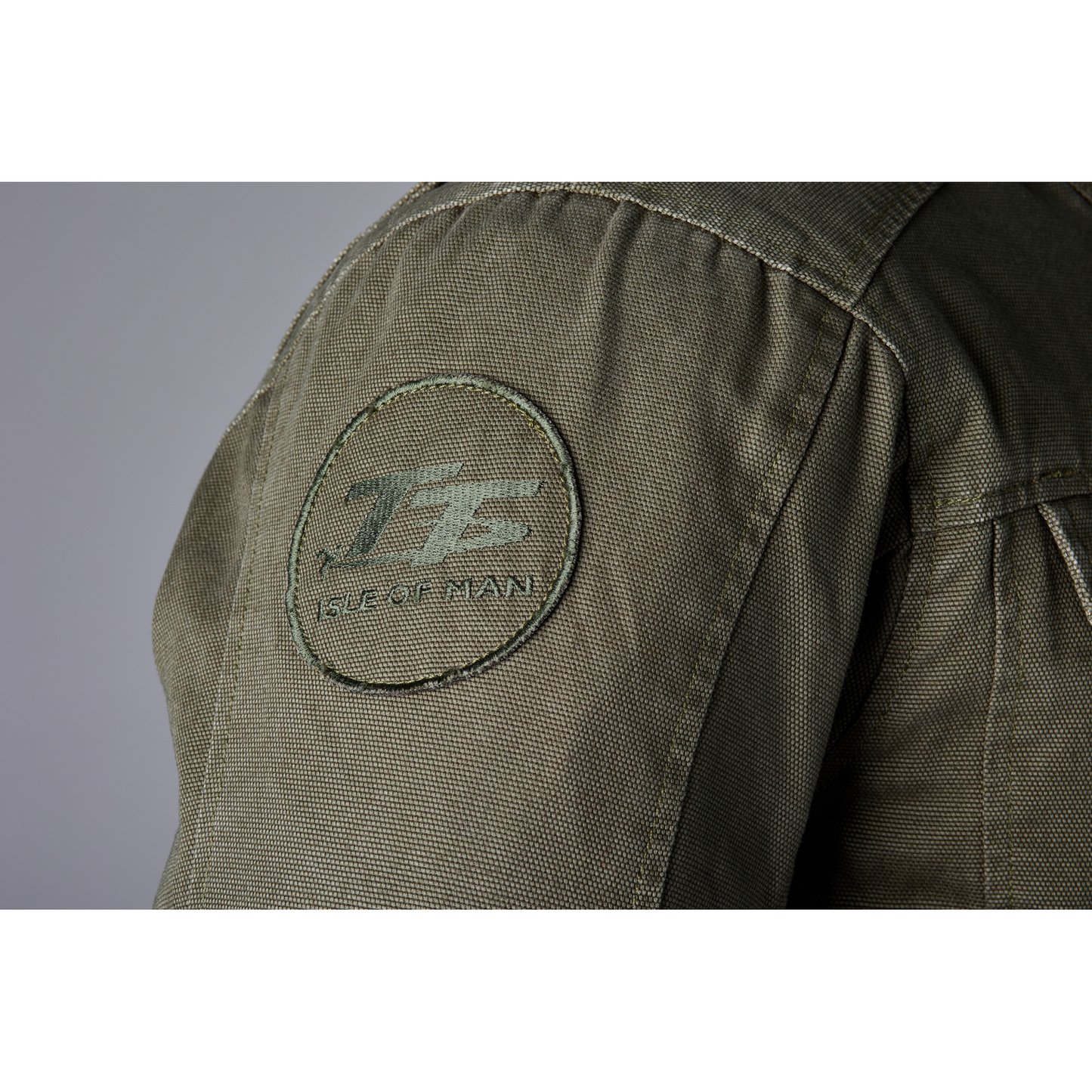RST IOM TT Crosby 2 CE Mens Textile Jacket - Olive