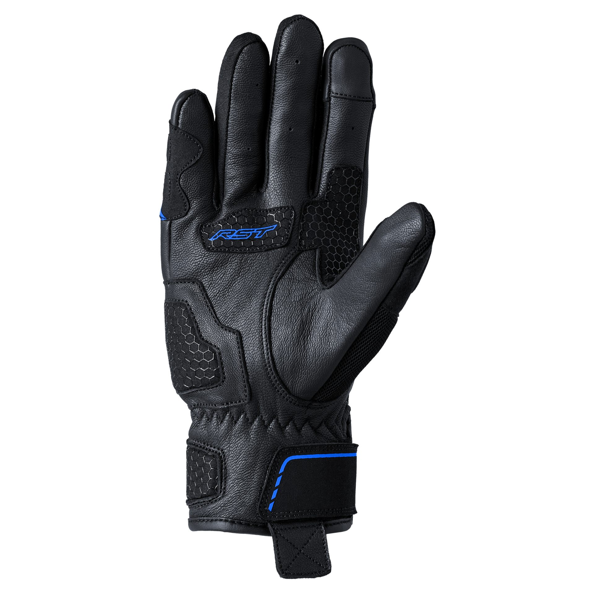 RST S1 Mesh CE Mens Glove - Black / Neon Blue