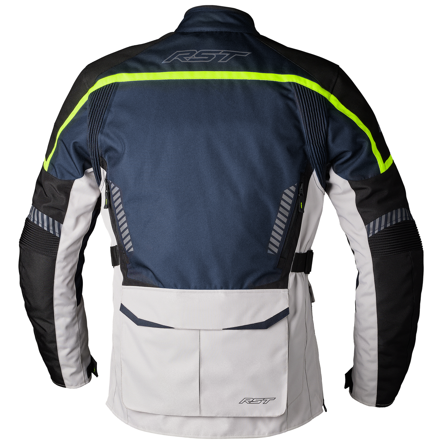 RST Maverick Evo CE Mens Textile Jacket - Navy / Silver