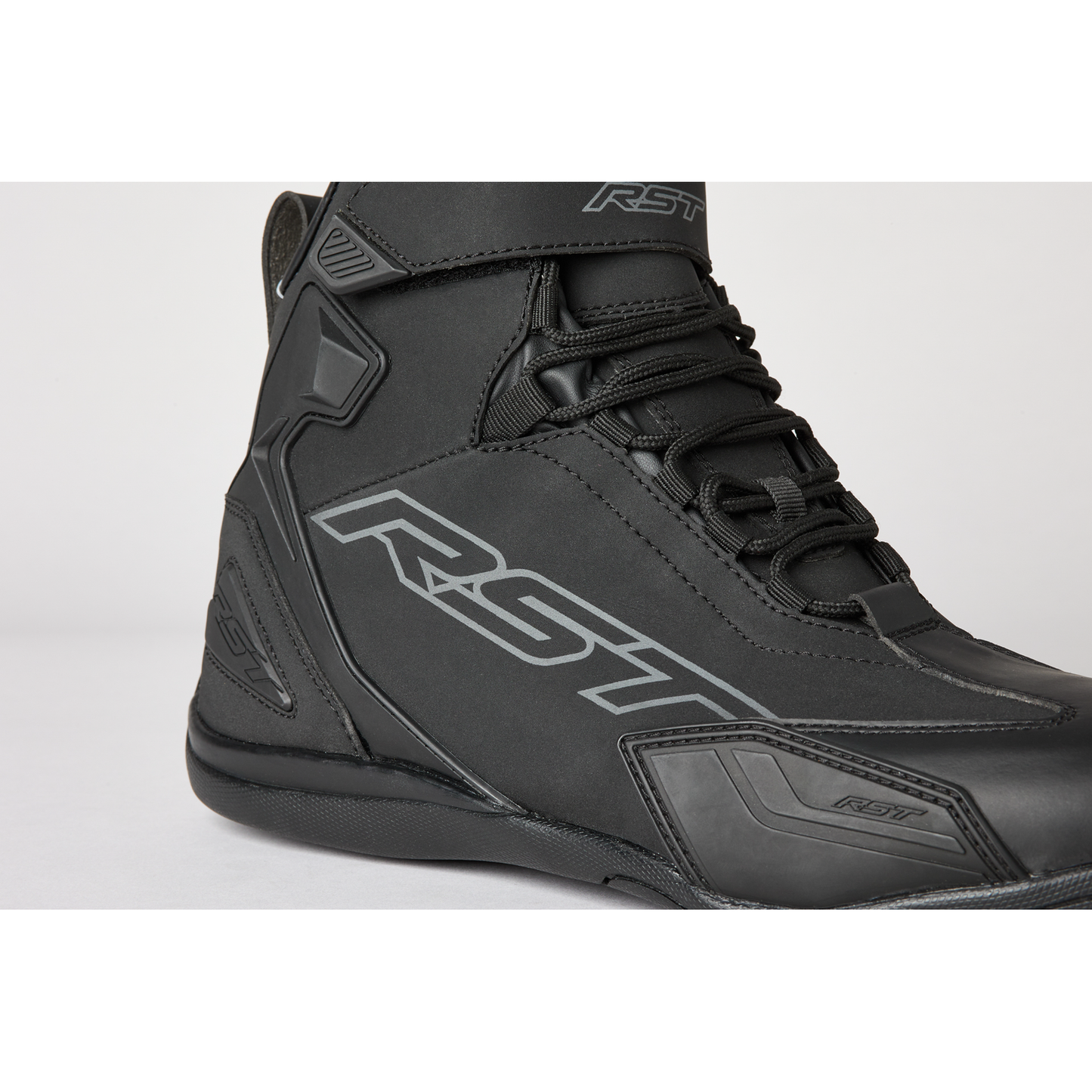 RST Sabre Moto Shoe Mens CE Waterproof Boot - Black