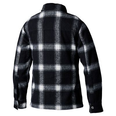 RST Brushed CE Ladies Textile Shirt - Black / White