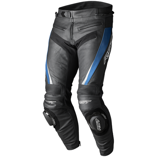 RST Tractech Evo 5 CE Mens Leather Jean - Blue / Black / White