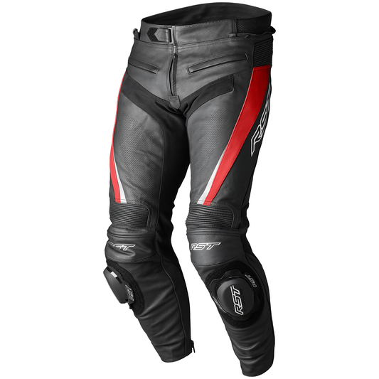 RST Tractech Evo 5 CE Mens Leather Jean - Red / Black / White