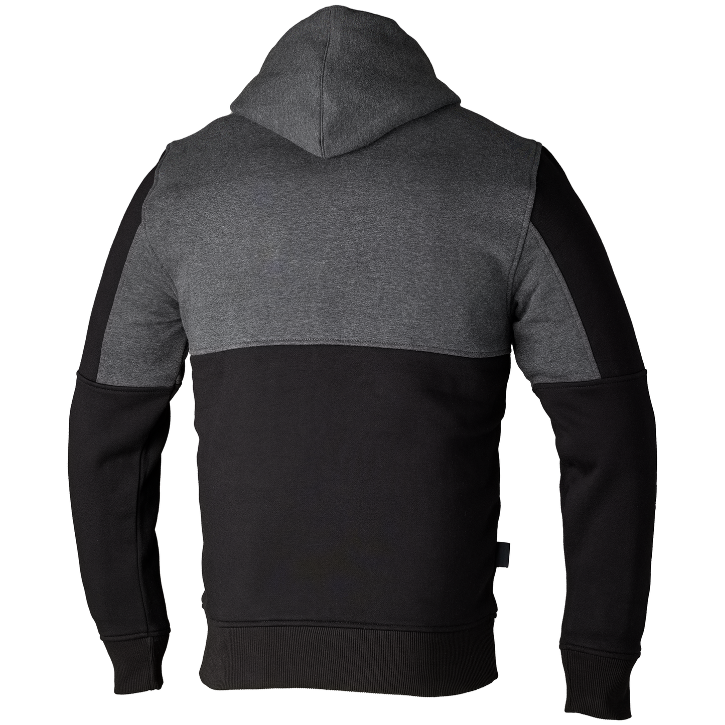 RST Team Zip Through CE Mens Textile Hoodie - Black / Grey