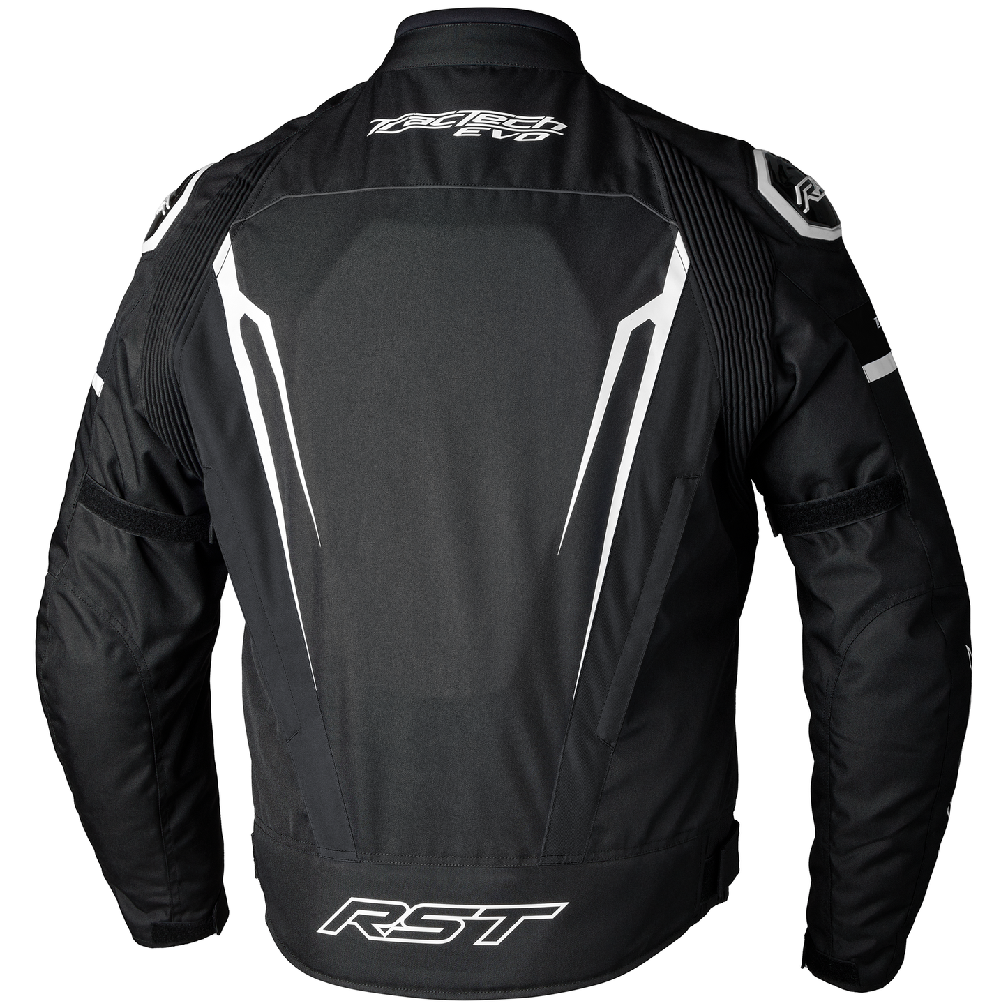 RST Tractech Evo 5 CE Mens Textile Jacket - Black / White / Black