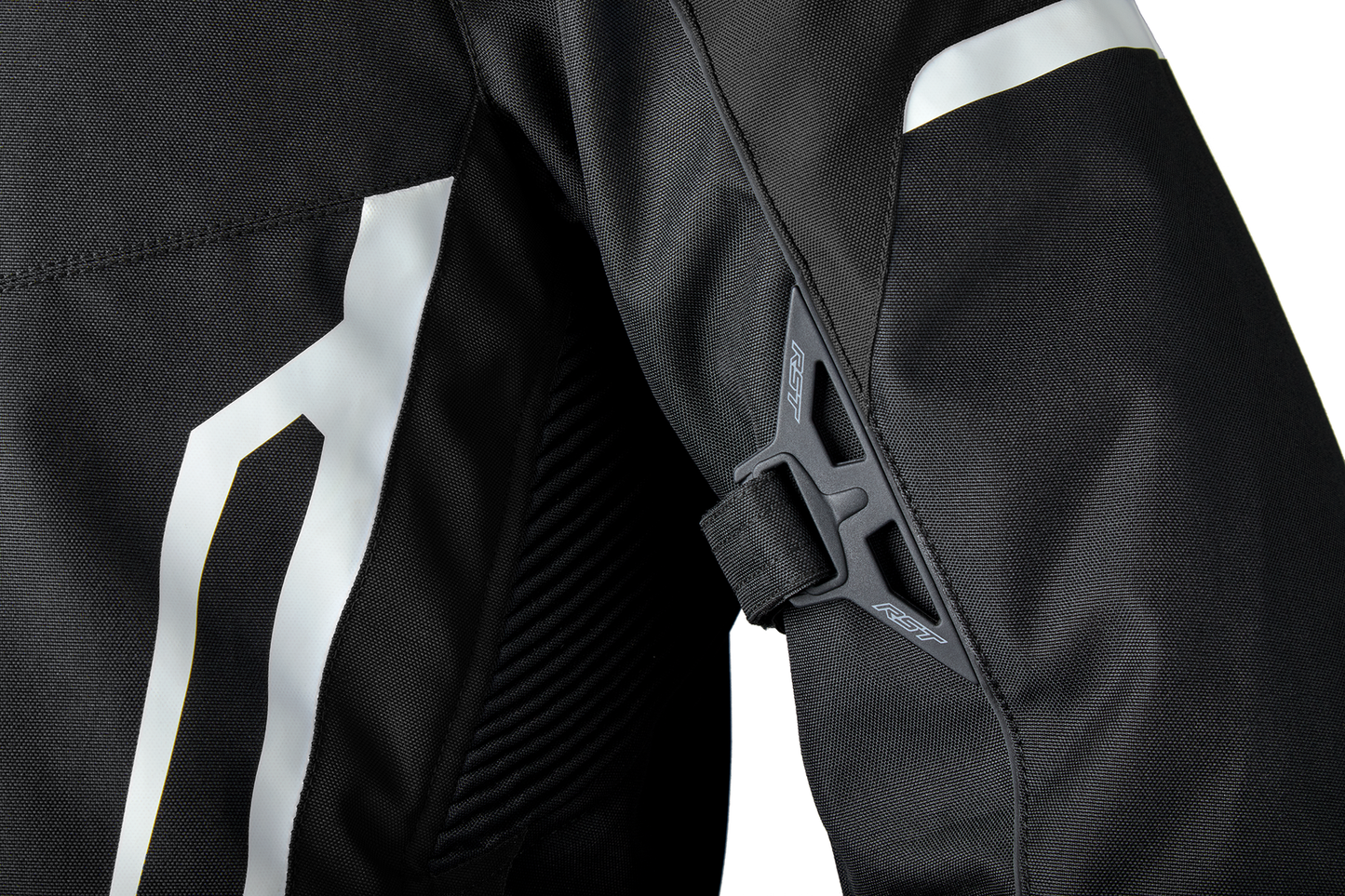 RST Tractech Evo 5 CE Mens Textile Jacket - Black / White / Black