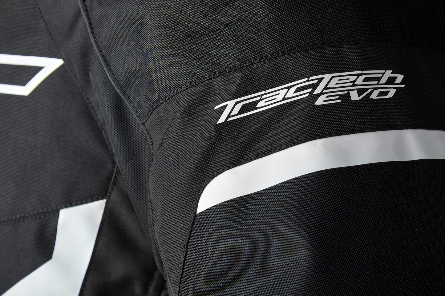 RST Tractech Evo 5 CE Mens Textile Jacket - Black / White / Black