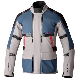 RST Pro Series Vulcan CE Mens Textile Jacket - Silver / Blue