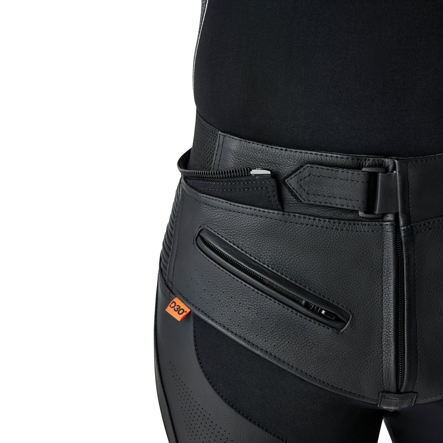 RST Tractech Evo D3O Leather Pants - Black / Black