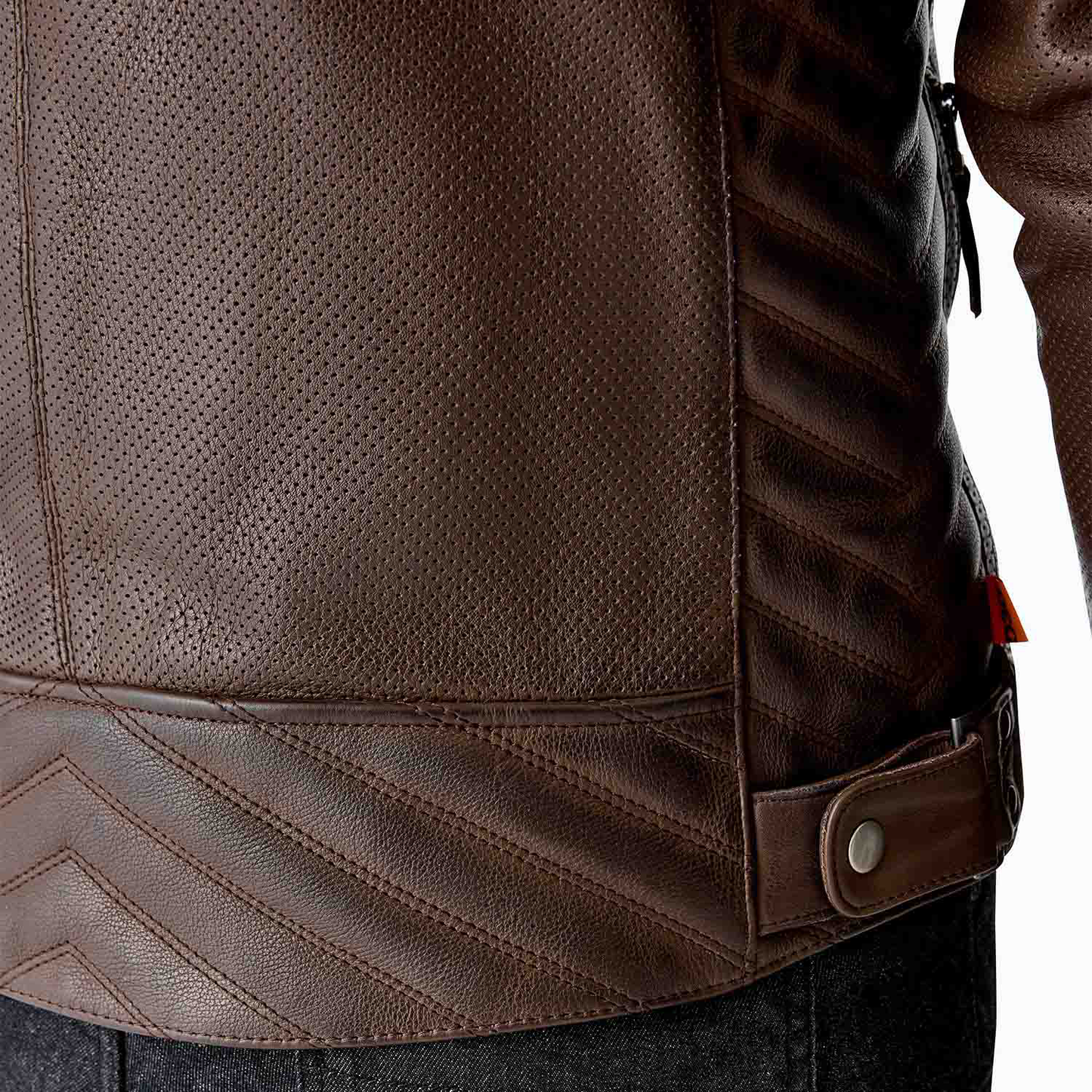RST Roadster Air D3O Leather Jacket - Brown