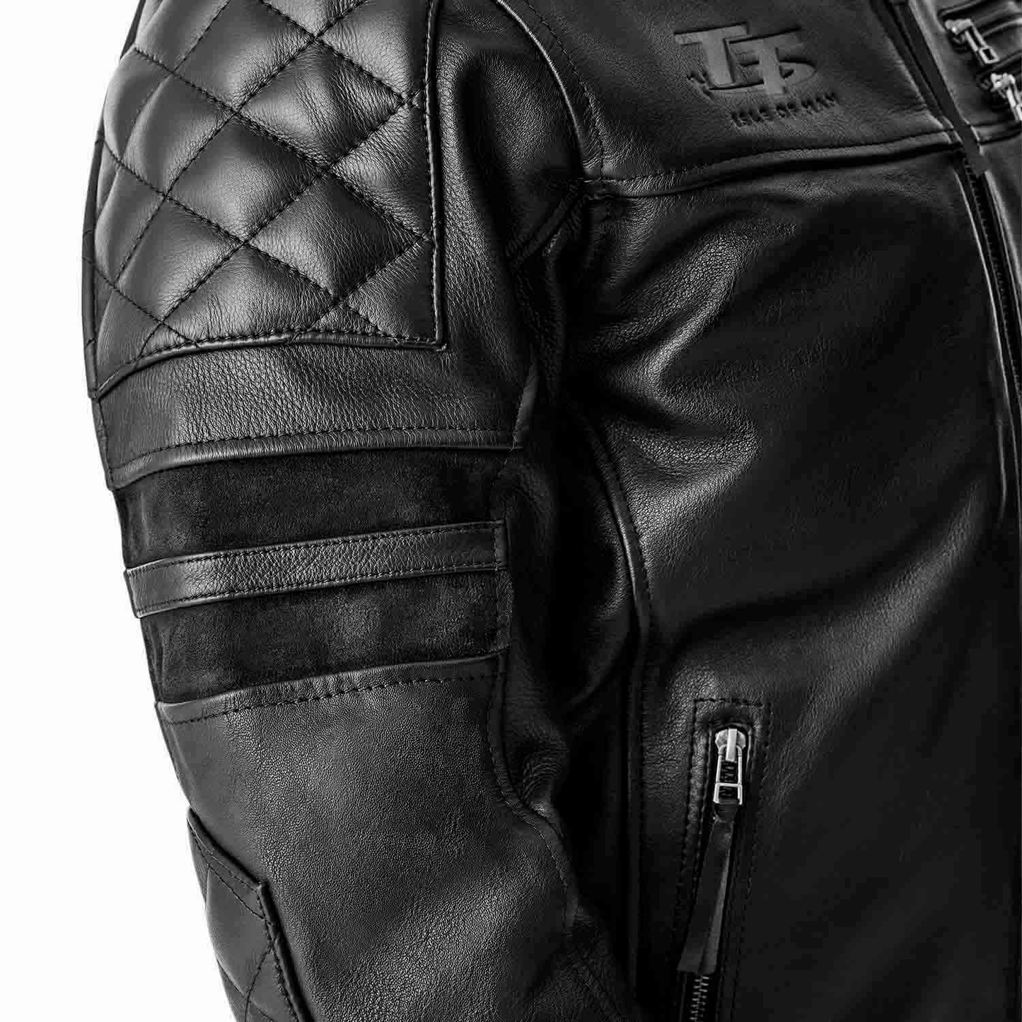 RST Hillberry D3O Leather Jacket - Black