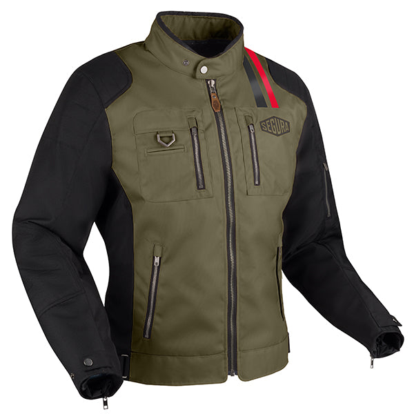Segura Scorpio Textile Jacket - Black / Khaki