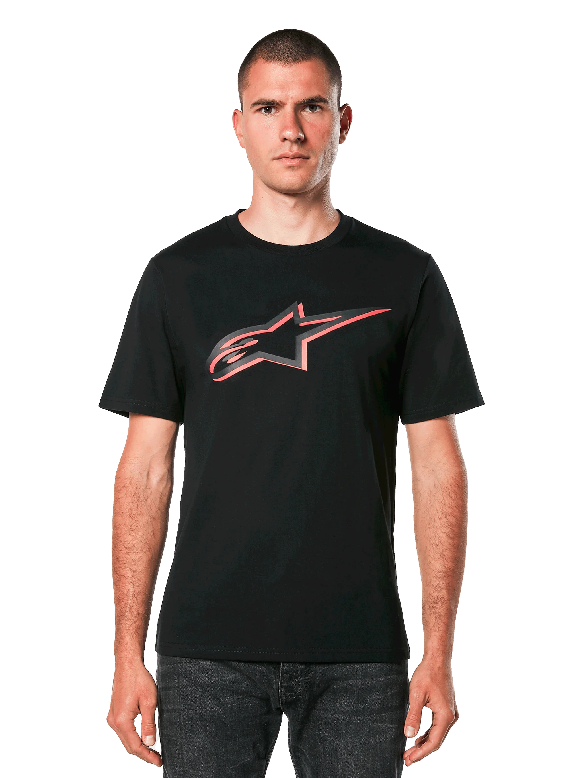 Alpinestars Ageless Shadow CSF Tee - Black / Red