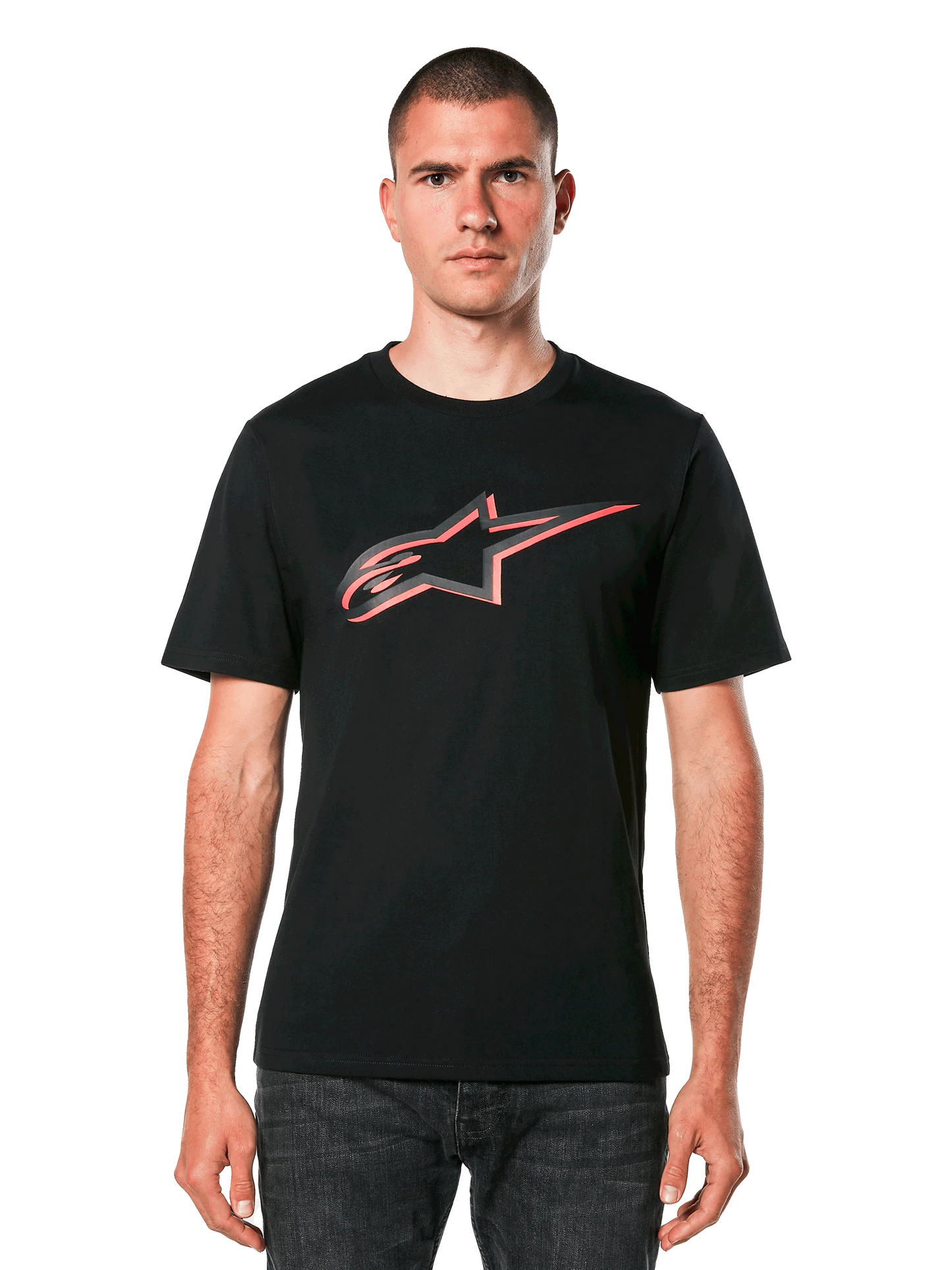 Alpinestars Ageless Shadow CSF Tee - Black / Red