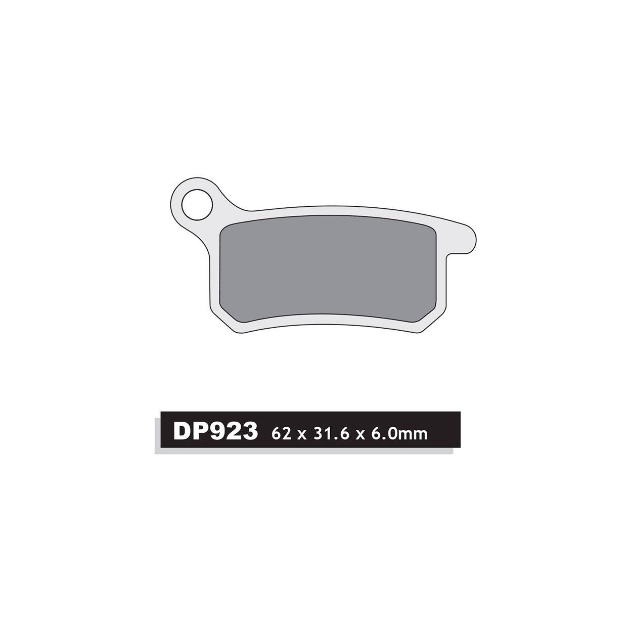 dp brakes Brake Pads Standard DP923