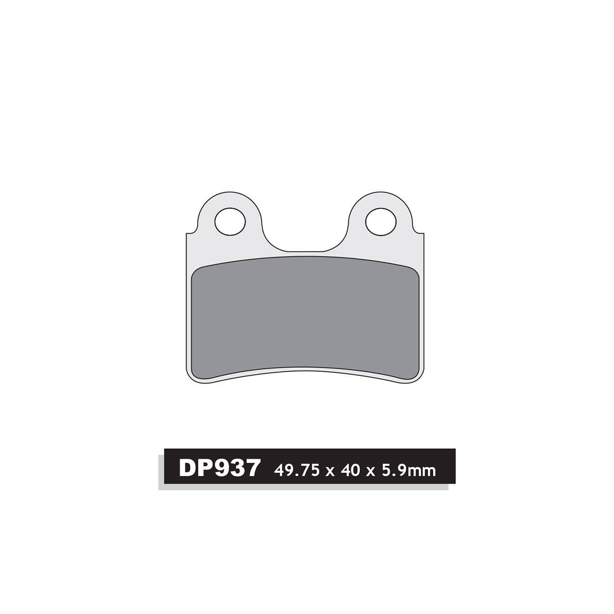dp brakes Brake Pads SDP Pro-MX SDP937