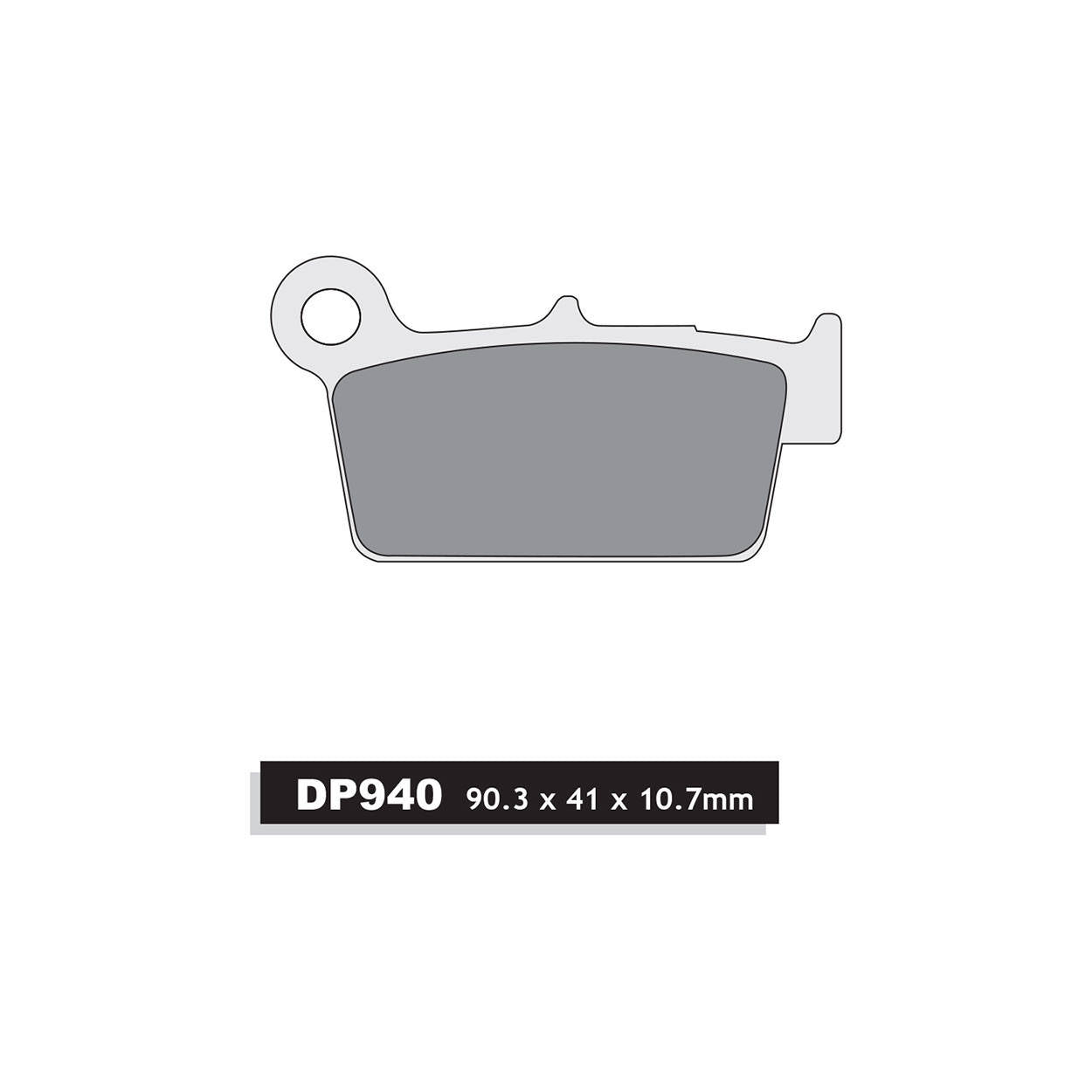 dp brakes Brake Pads SDP Pro-MX SDP940