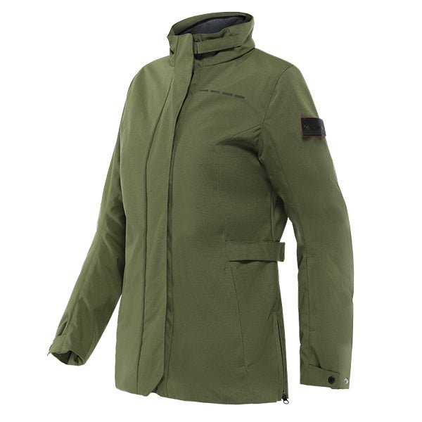 Dainese Toledo Lady D-dry Jacket 17g (forward Order November Delivery) - Bronze/Green