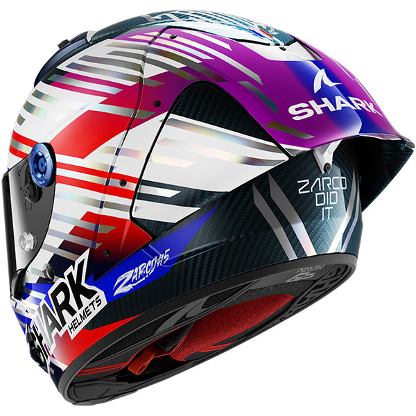 Shark Aeron-GP FIM 2 Zarco GP De France 2026 DUR - Carbon / Chrome / Red