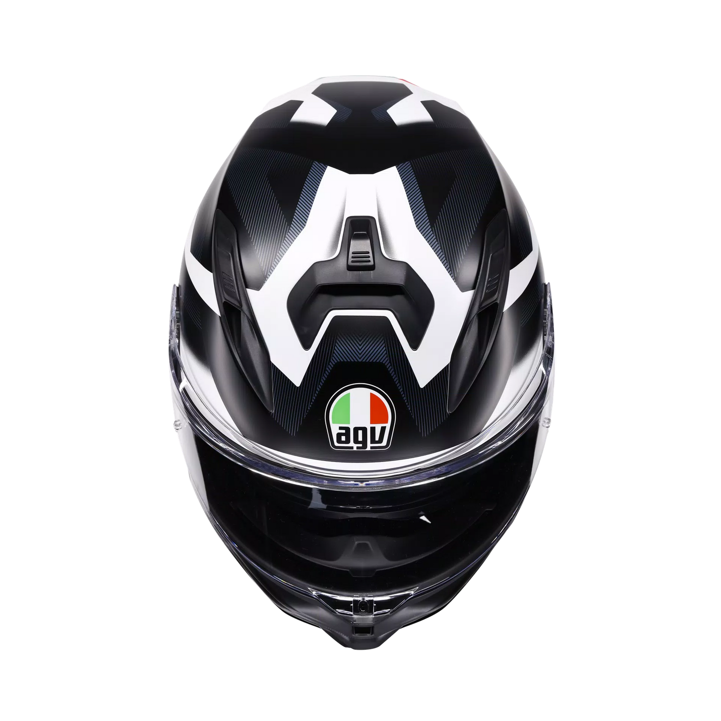 Agv K7 Sports Touring Helmet Glimpse - Matt Black / White