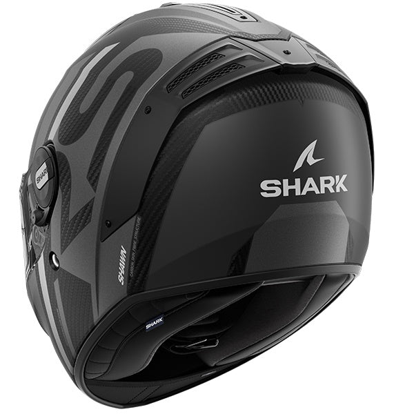 Shark Spartan RS Carbon Helmet Shawn Mat DSA - Black / Anthracite