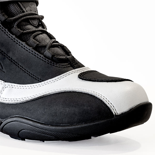 Richa Slick Waterproof Short Boots - Black / White