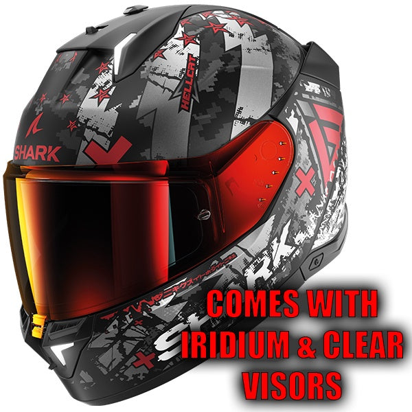 Shark Skwal I3 Hellcat Full Face Helmet KUR
