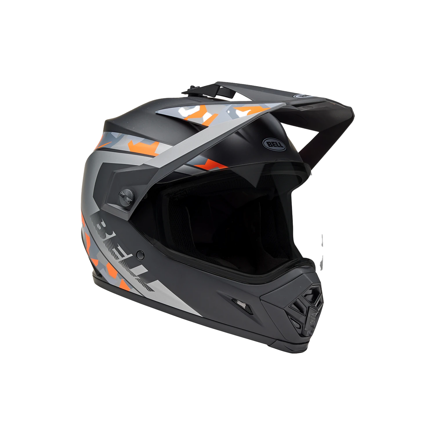 Bell MX-9 Adventure Mips Mesa - Matt Black / Orange Camo