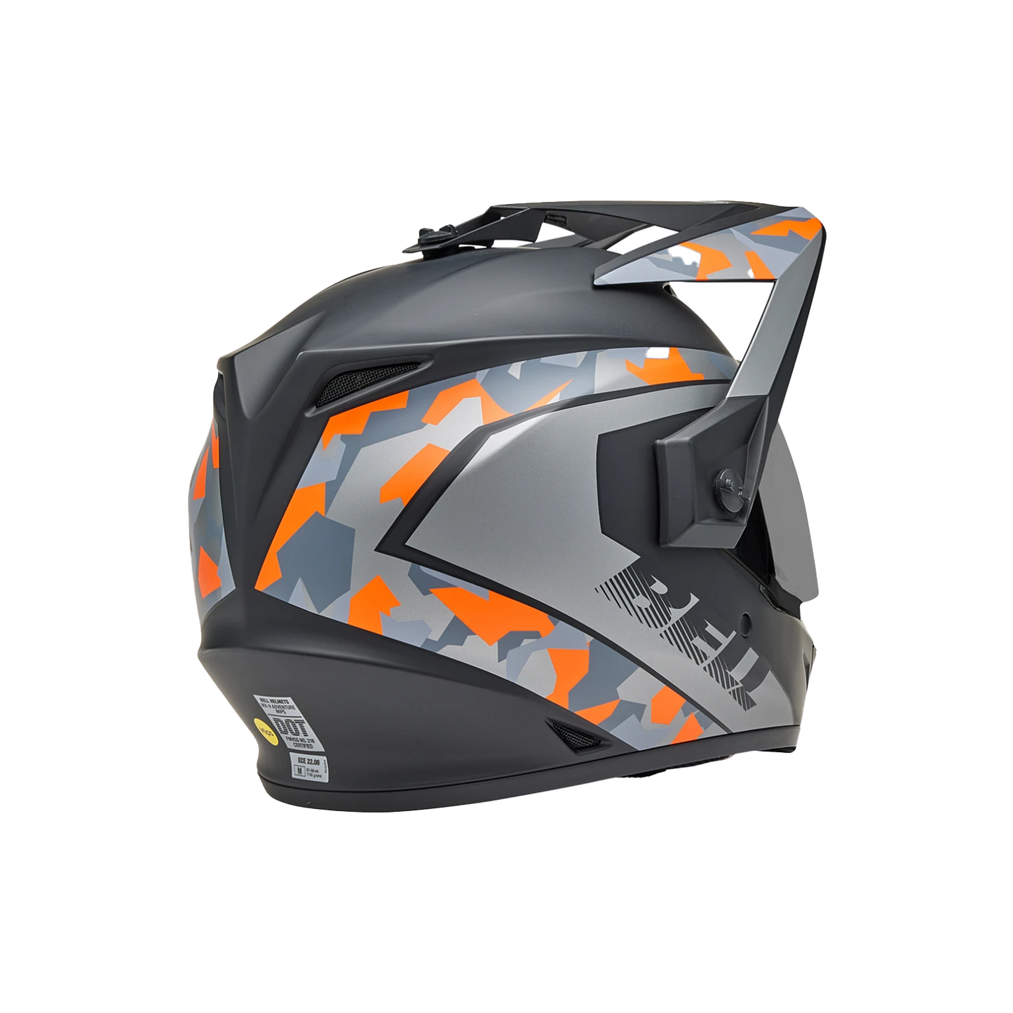 Bell MX-9 Adventure Mips Mesa - Matt Black / Orange Camo
