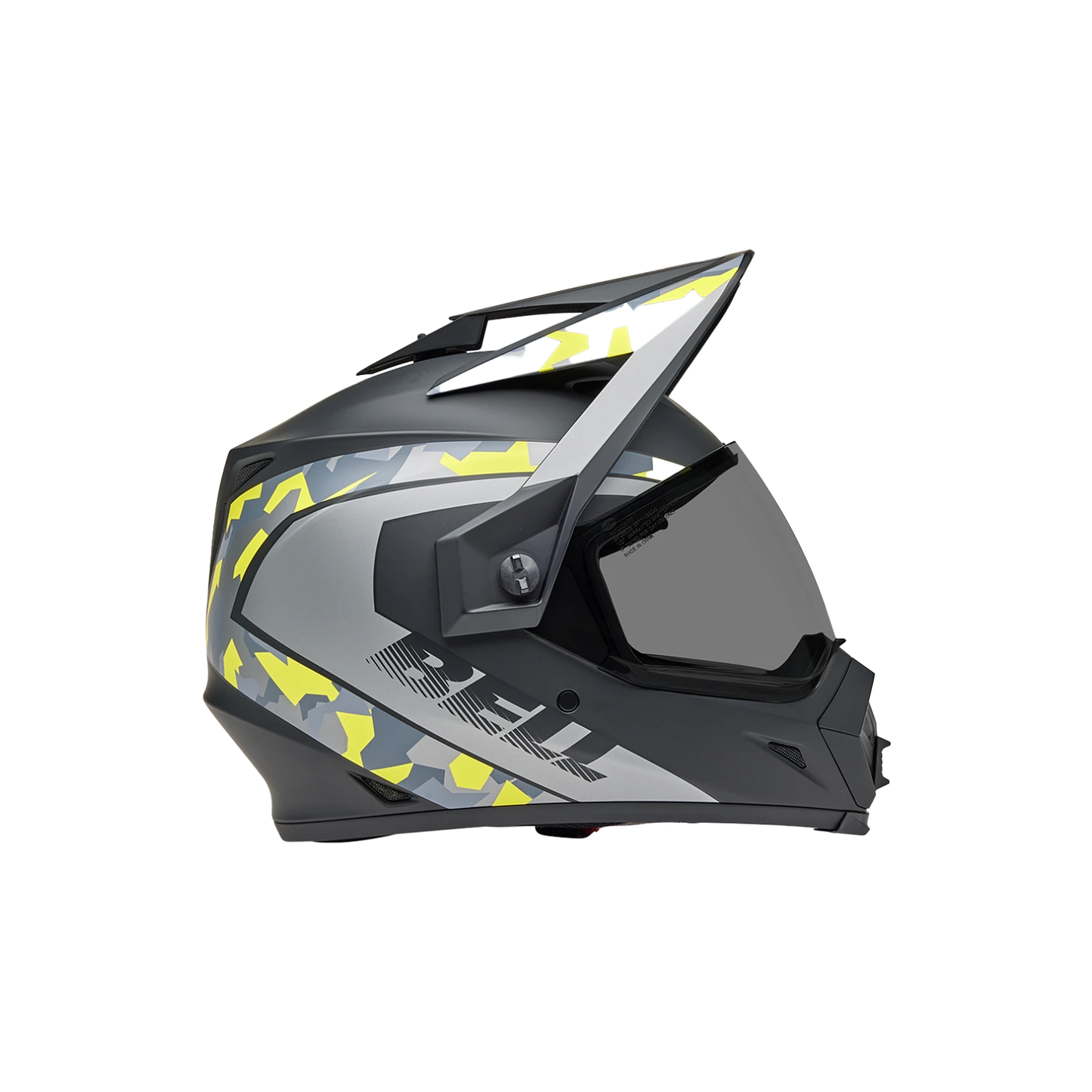 Bell MX-9 Adventure Mips Mesa - Matt Black / Yellow Camo