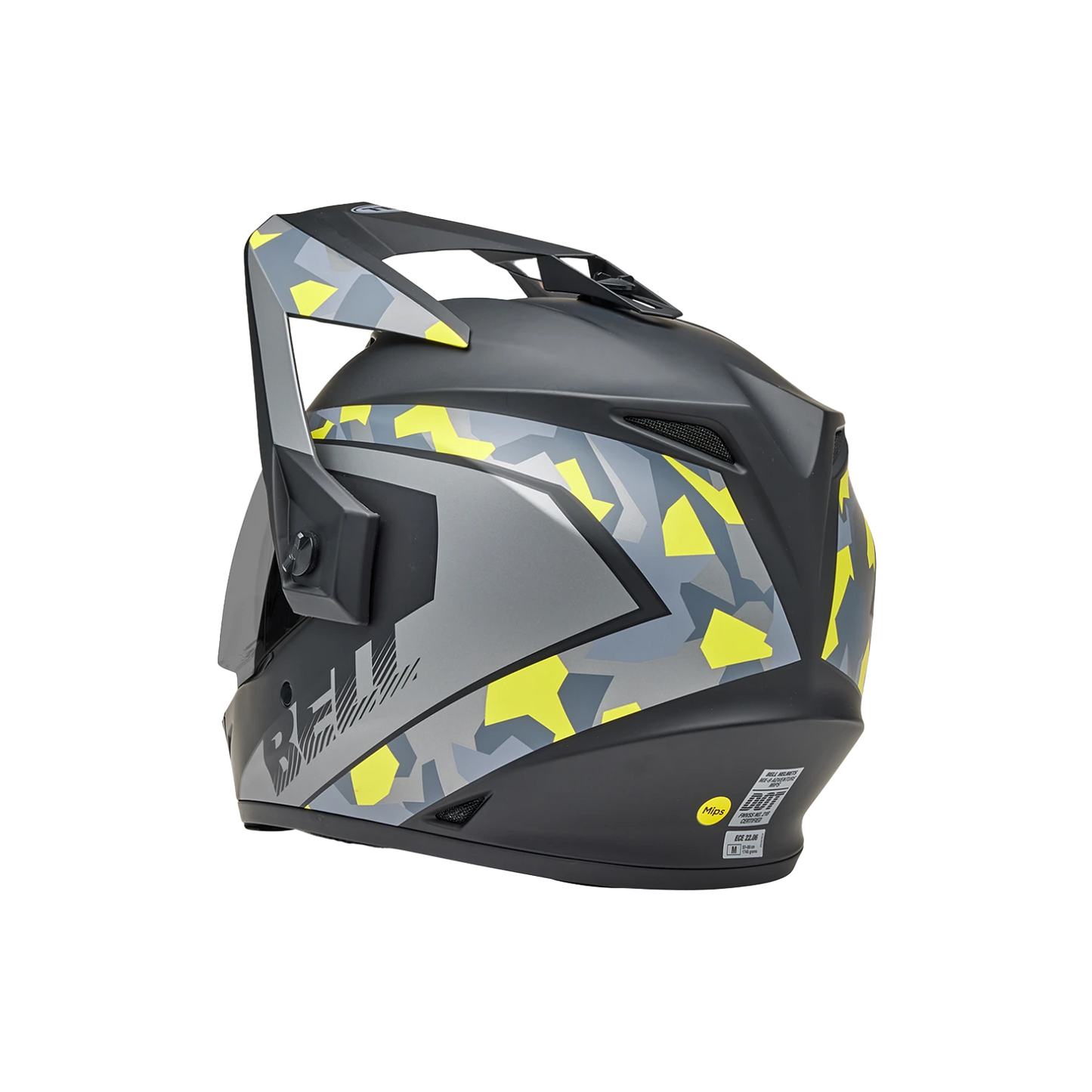 Bell MX-9 Adventure Mips Mesa - Matt Black / Yellow Camo