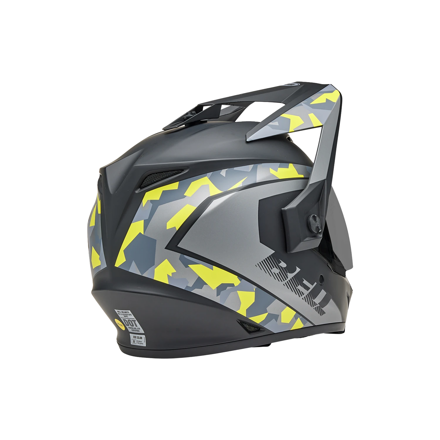 Bell MX-9 Adventure Mips Mesa - Matt Black / Yellow Camo
