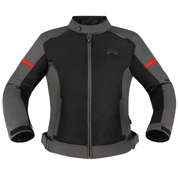 Richa Auyan Waterproof Jacket Ladies Black / Grey / Red