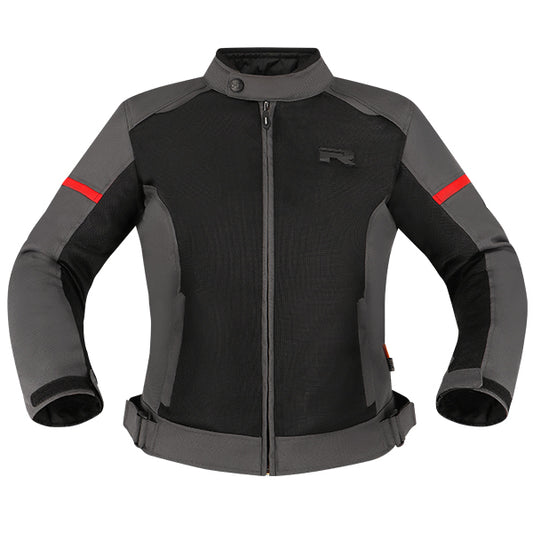 Richa Auyan Waterproof Jacket Ladies Black / Grey / Red