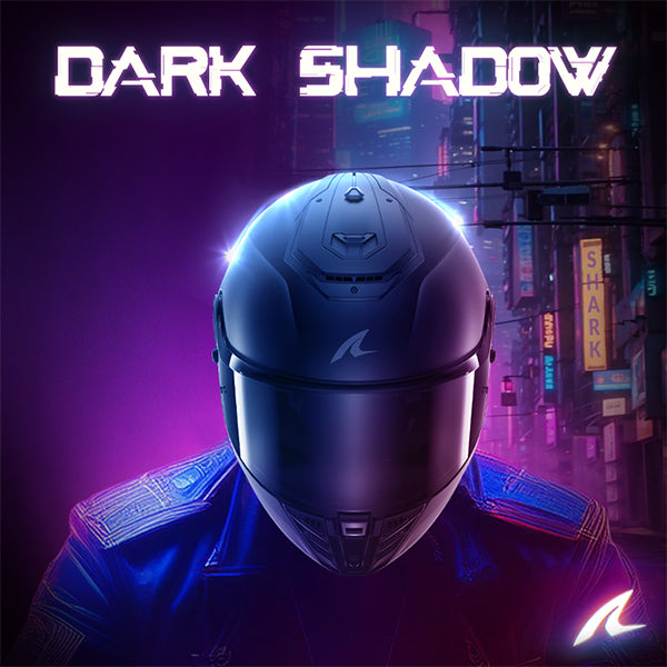 Shark Spartan Gt Pro Carb Zarco DAU - Black / Silver