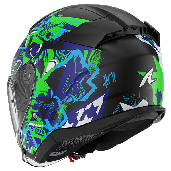 Shark Skwal Jet Pranz Mat KGB - Black / Blue / Green