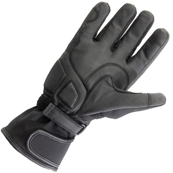 Richa Strada Leather Waterproof Gloves - Black